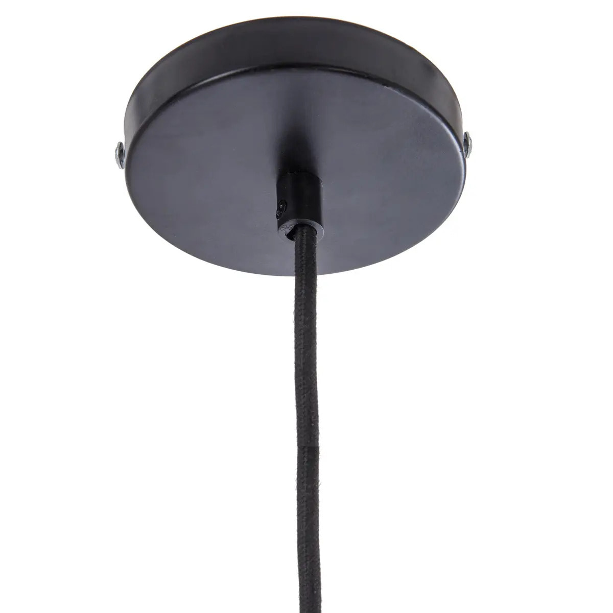 Suspension "Prao" métal gris D57cm