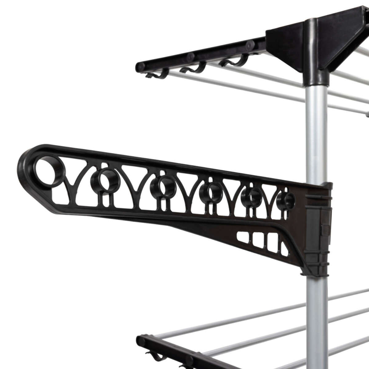 Séchoir Néo noir 4 niveaux - 24m d'étendage