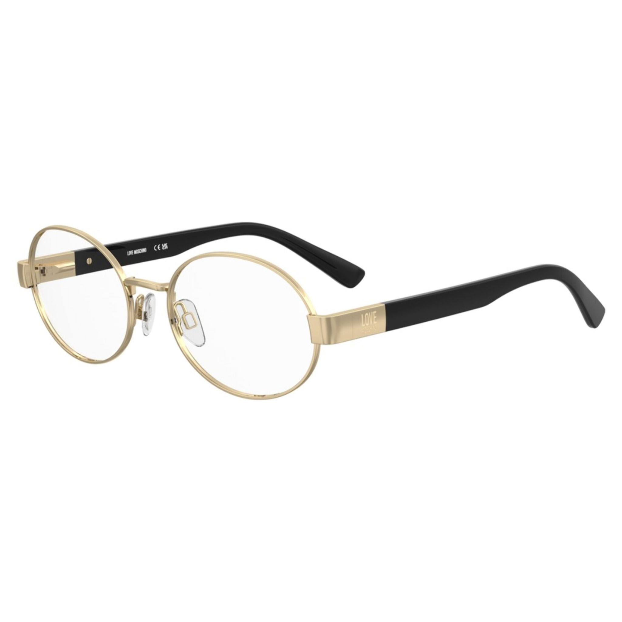 Gafas de Vista Love Moschino MOL676 000 de Metal Mujer 55 mm
