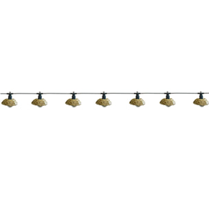 Guirlande poly rotin COTTAGE 10 LED 5.7M
