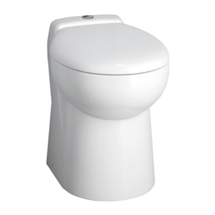 WC broyeur compact WATERMATIC W30SP avec abattant frein de chute