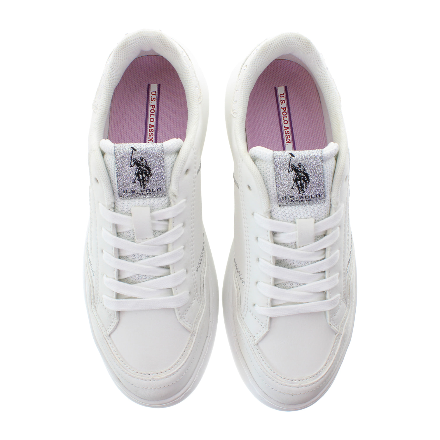 U.S. Polo Assn. - Sneakers MEGHAN002WDYT1 in sintetico per donna