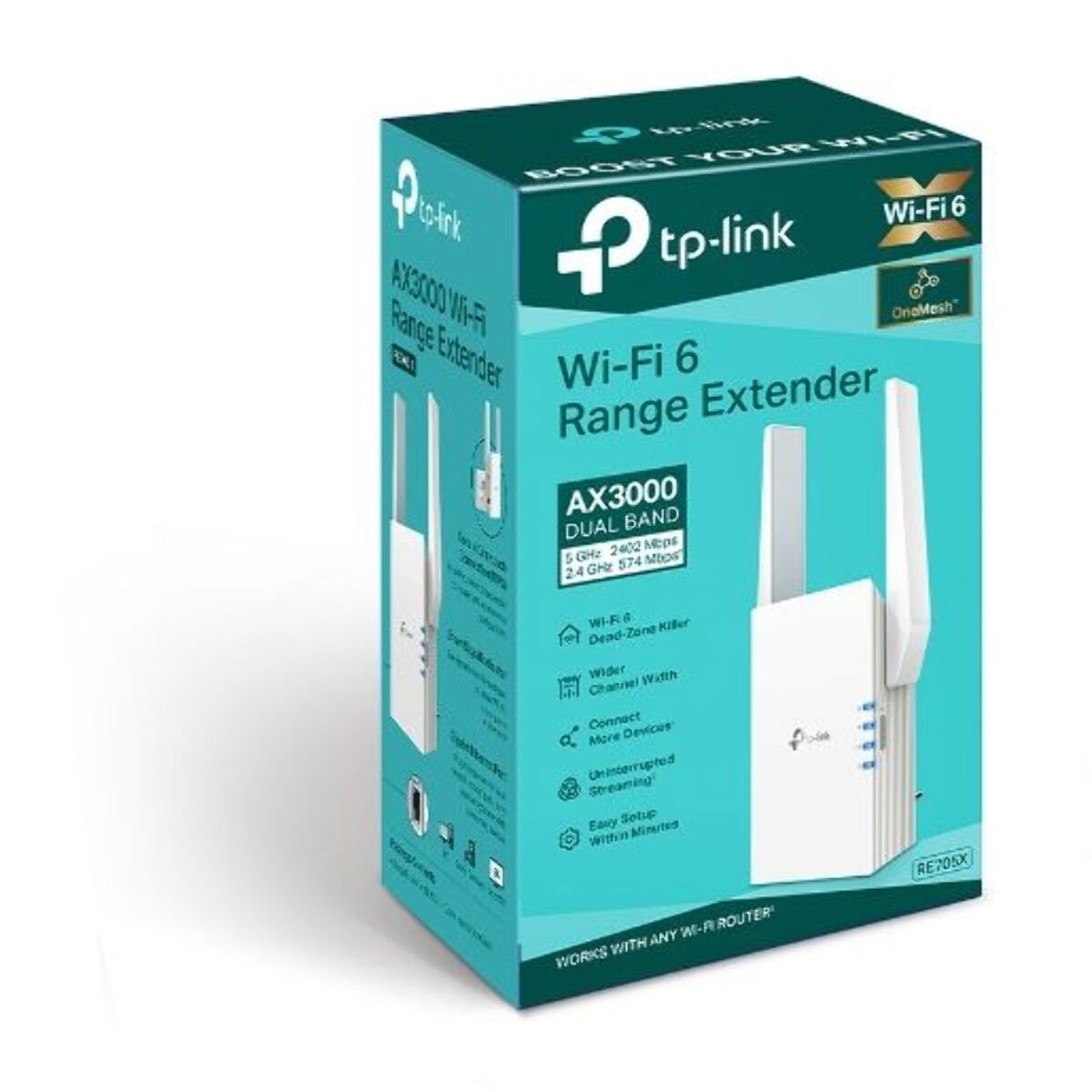 Répéteur Wifi TP-LINK RE705X Wifi 6-AX3000