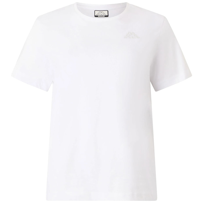 T-Shirts & Top Kappa Donna Logo Sylvie Bianco