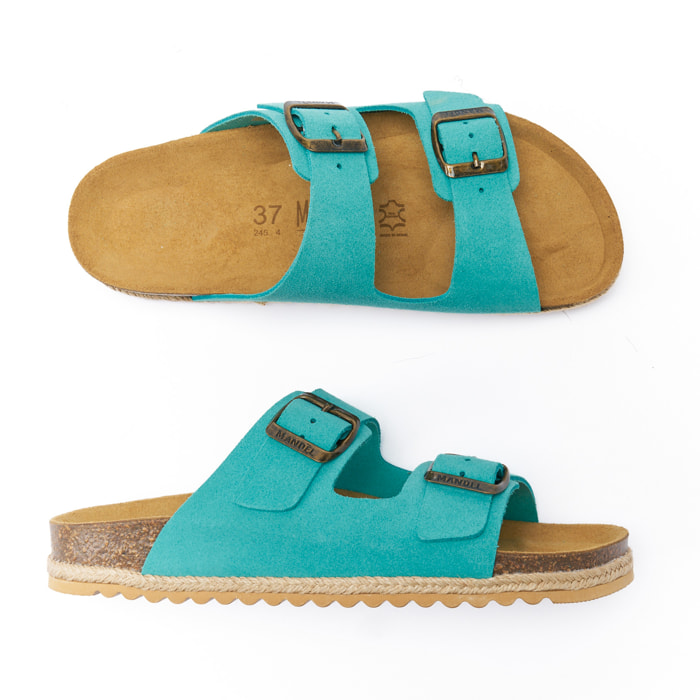 Sandalo Mandèl Turchese