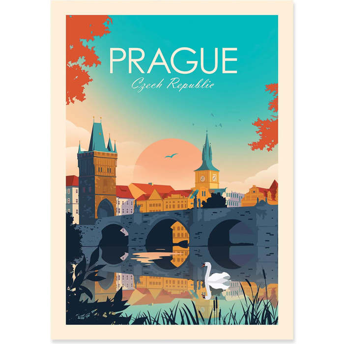 Affiche - Prague - Studio Inception