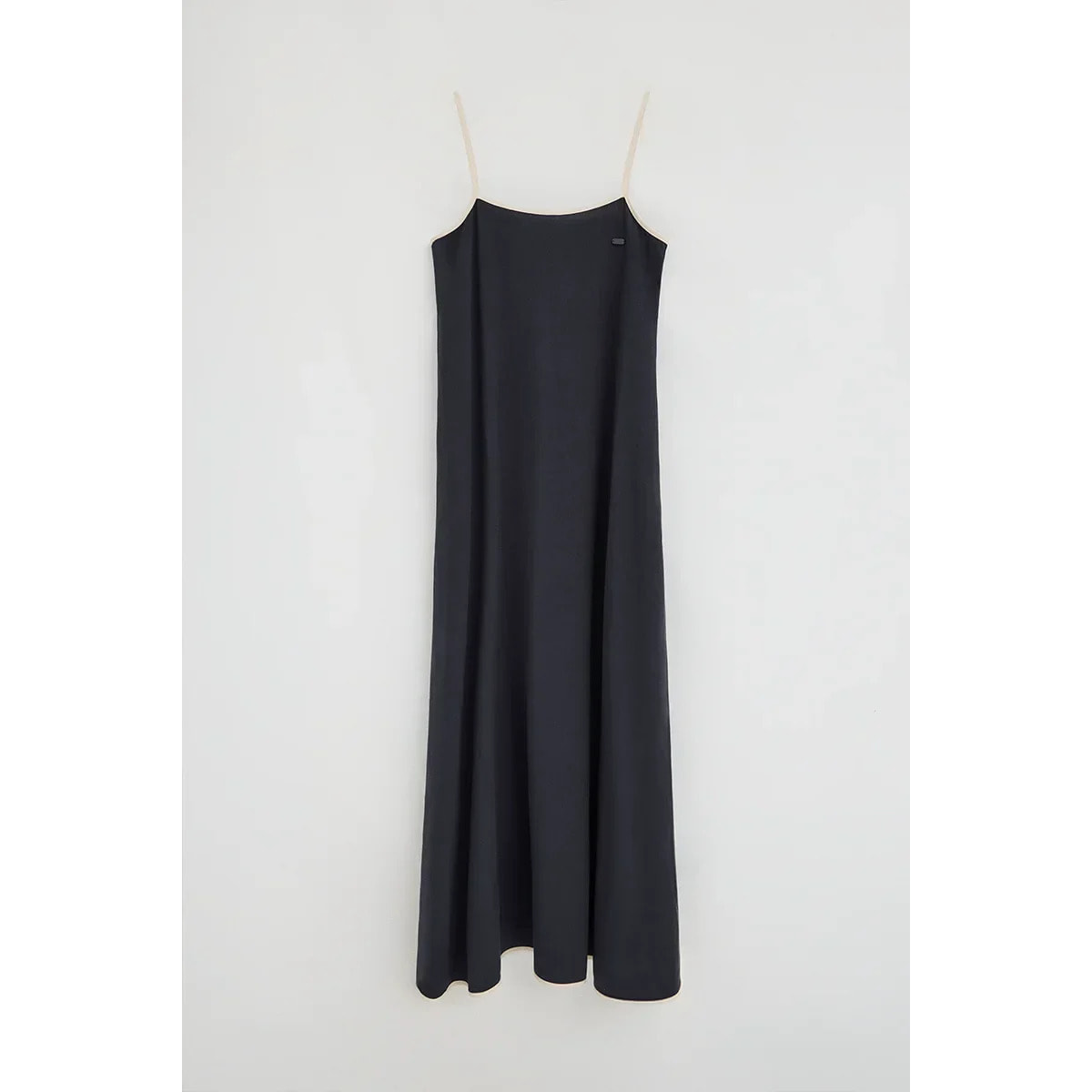 Vestido de tirantes azul marino con corte holgado Polo Club