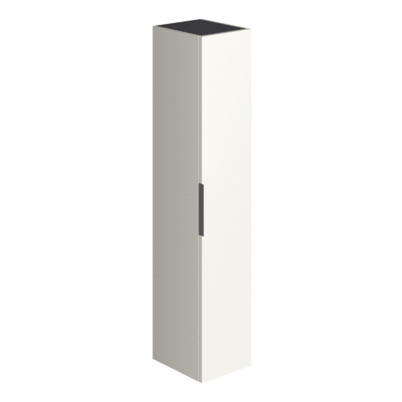 Colonne de salle de bain BURGBAD Olena 1 porte  blanc brillant
