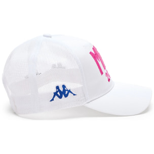 Cappelli Kappa Uomo Donna Truckmesh Mex Bianco