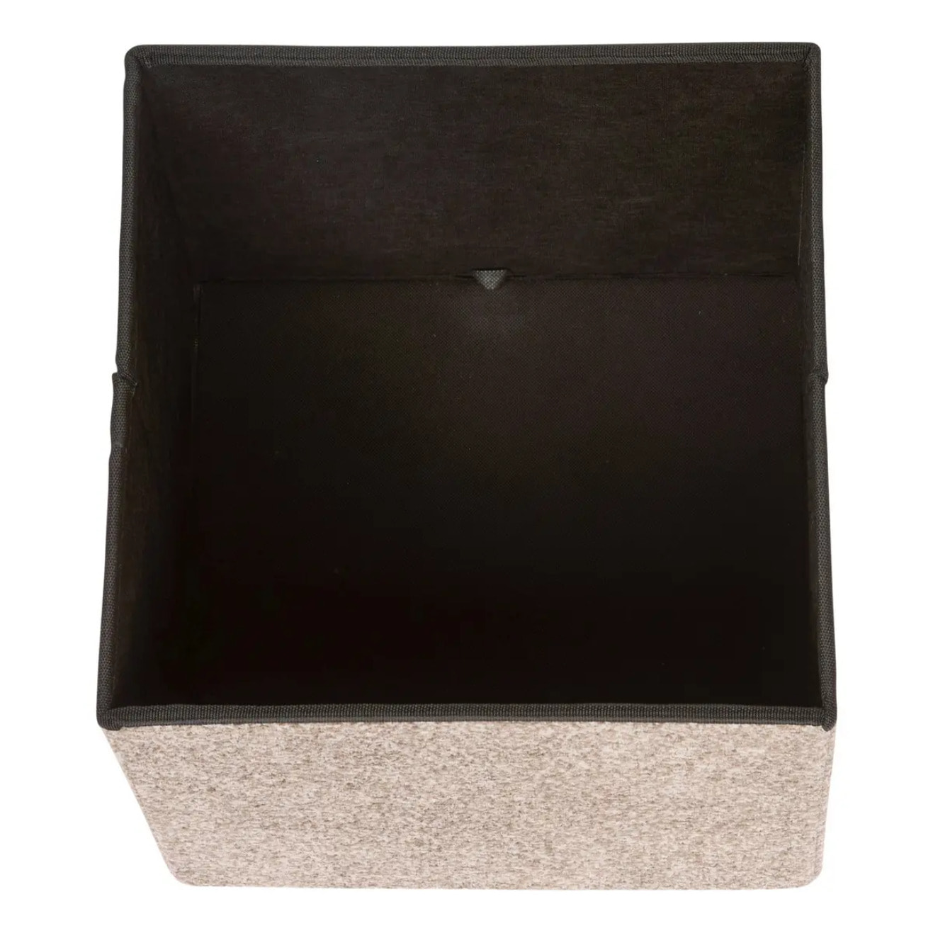 Pouf Coffre Pliable Oxia 38x38cm Marron Tonka