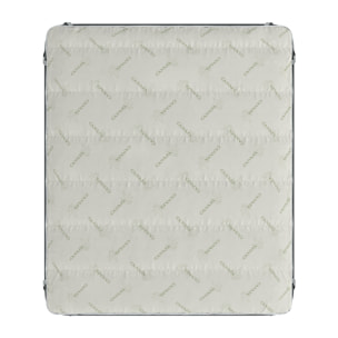 TOPPER TRAPUNTATO CANAPA CON ELASTICI - Made in Italy