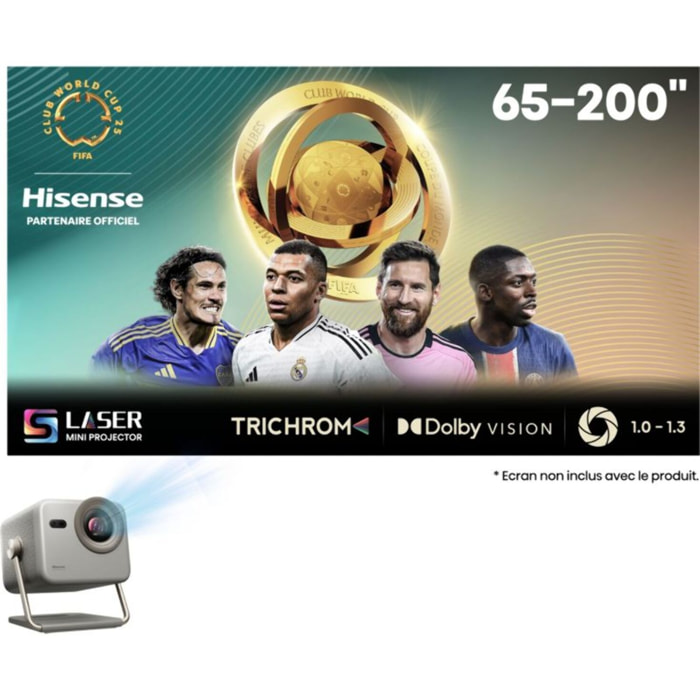 Vidéoprojecteur home cinéma HISENSE Laser Mini Projecteur M2 Pro