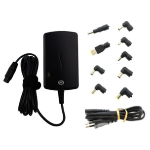 Chargeur ordinateur portable ESSENTIELB PC 45W universel 9 embouts
