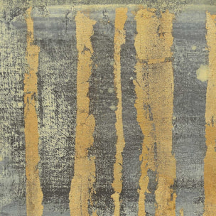 Affiche Carré magique doré Affiche + cadre en bois - Noir