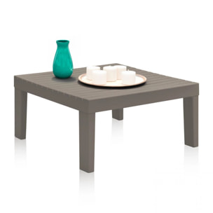 Mesa de centro de exterior Wave Taupé