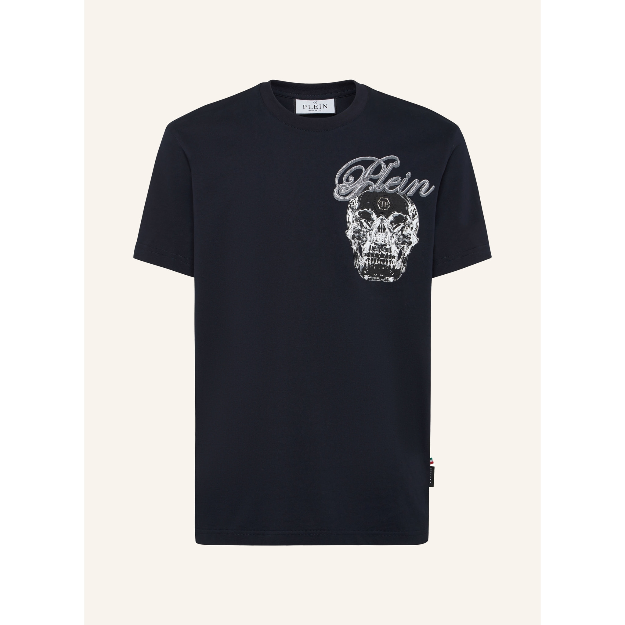 PHILIPP PLEIN Camiseta Cuello Redondo Ss SKULL