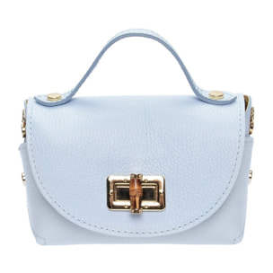 Borsa a spalla Anna Luchini Turchese