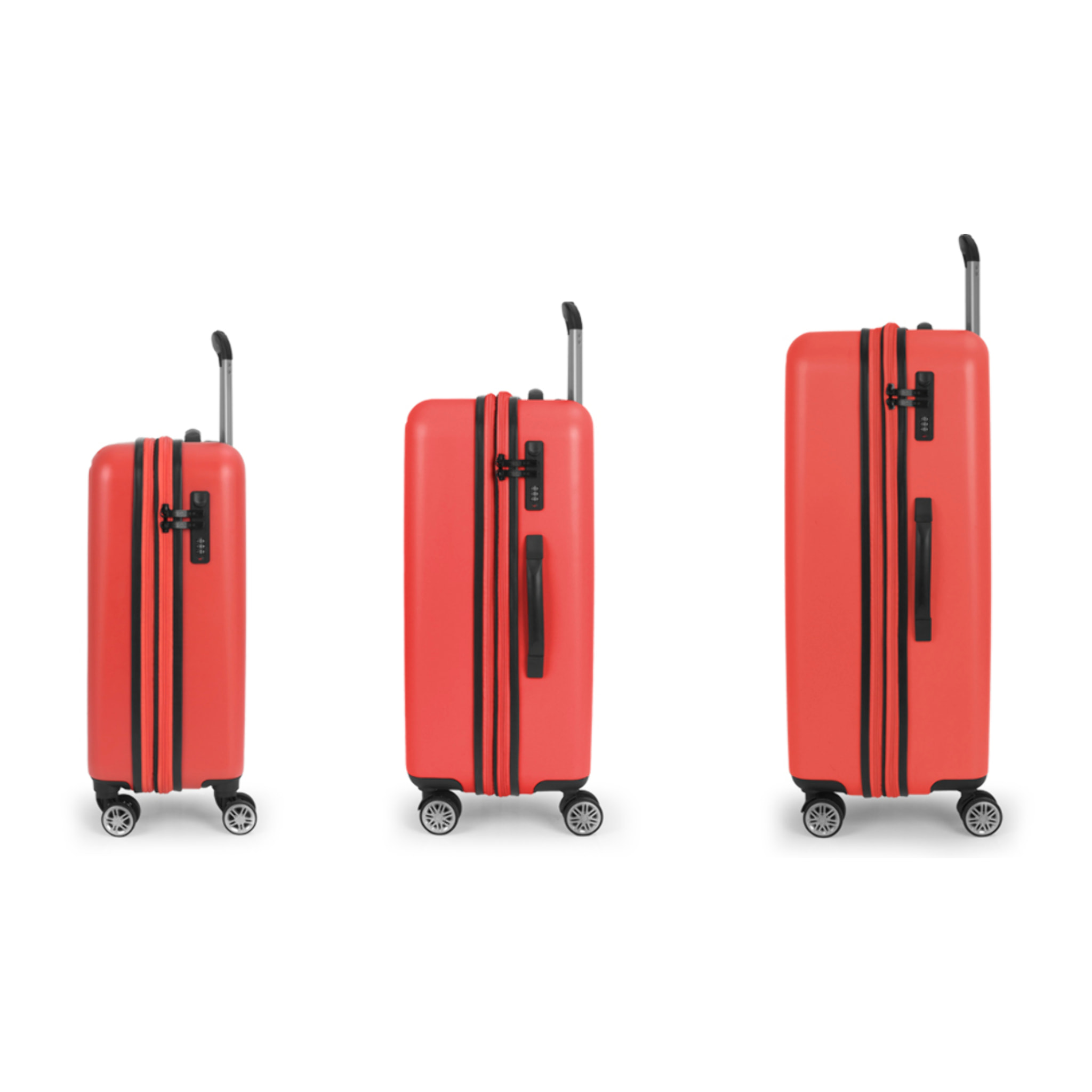 Juego de 3 maletas (cabina, mediana y grande) FUTURE PLUS