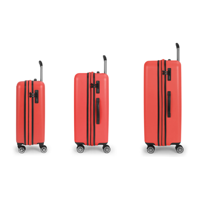 Juego de 3 maletas (cabina, mediana y grande) FUTURE PLUS