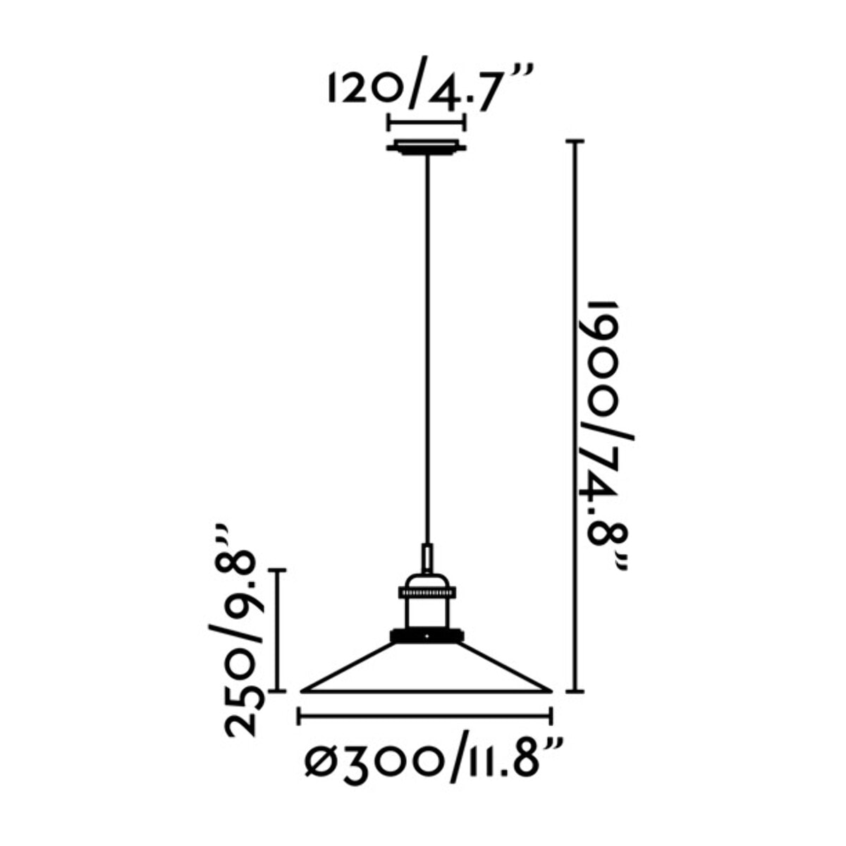 HALITA Lampe suspension transparente