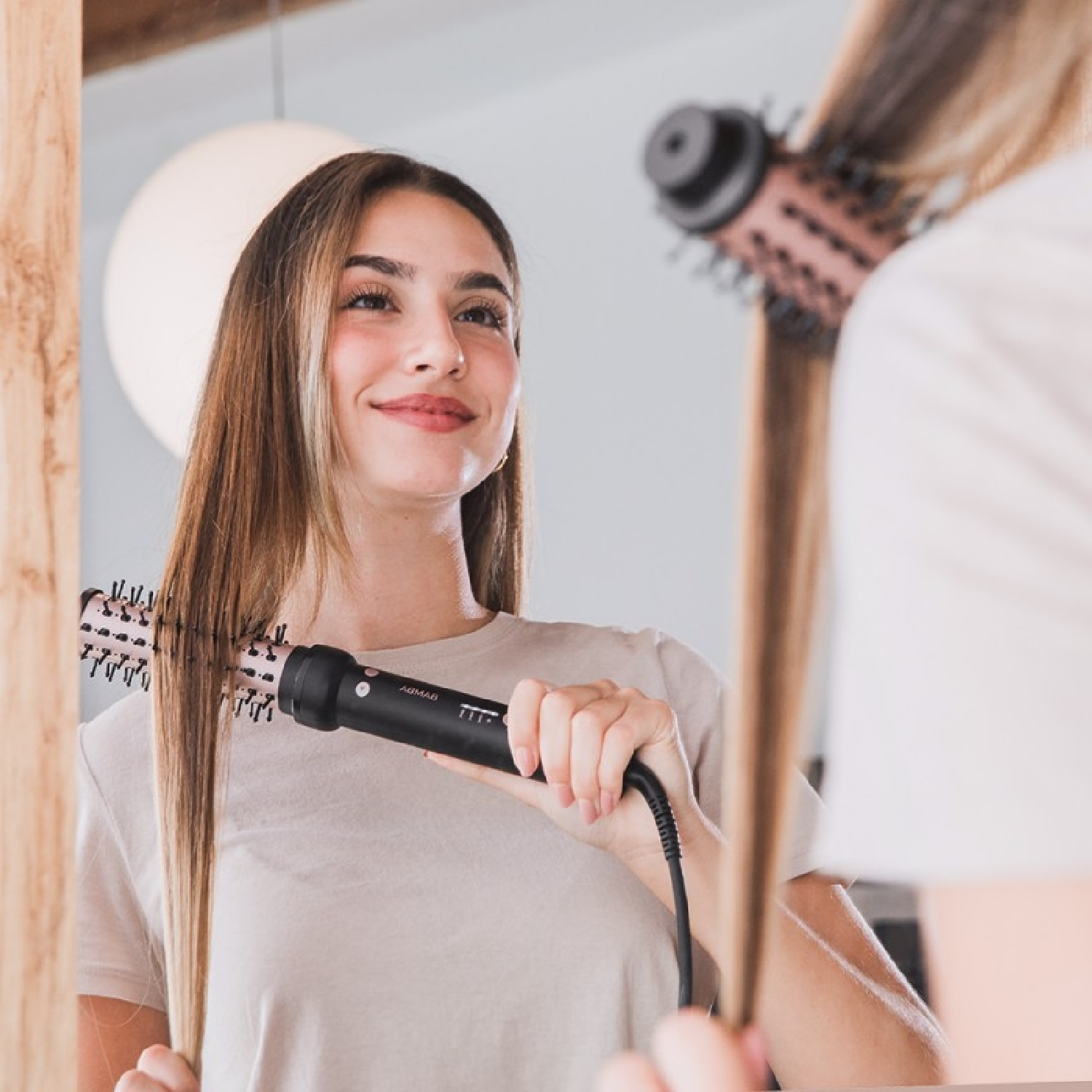 Cecotec Brosse lissante InstantCare Curly AirFlow