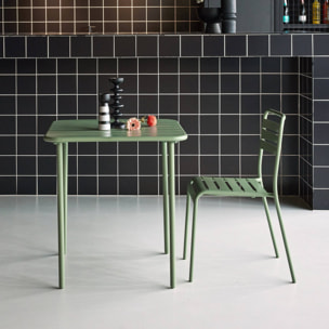 Table de jardin métal 2 places AMÉLIA