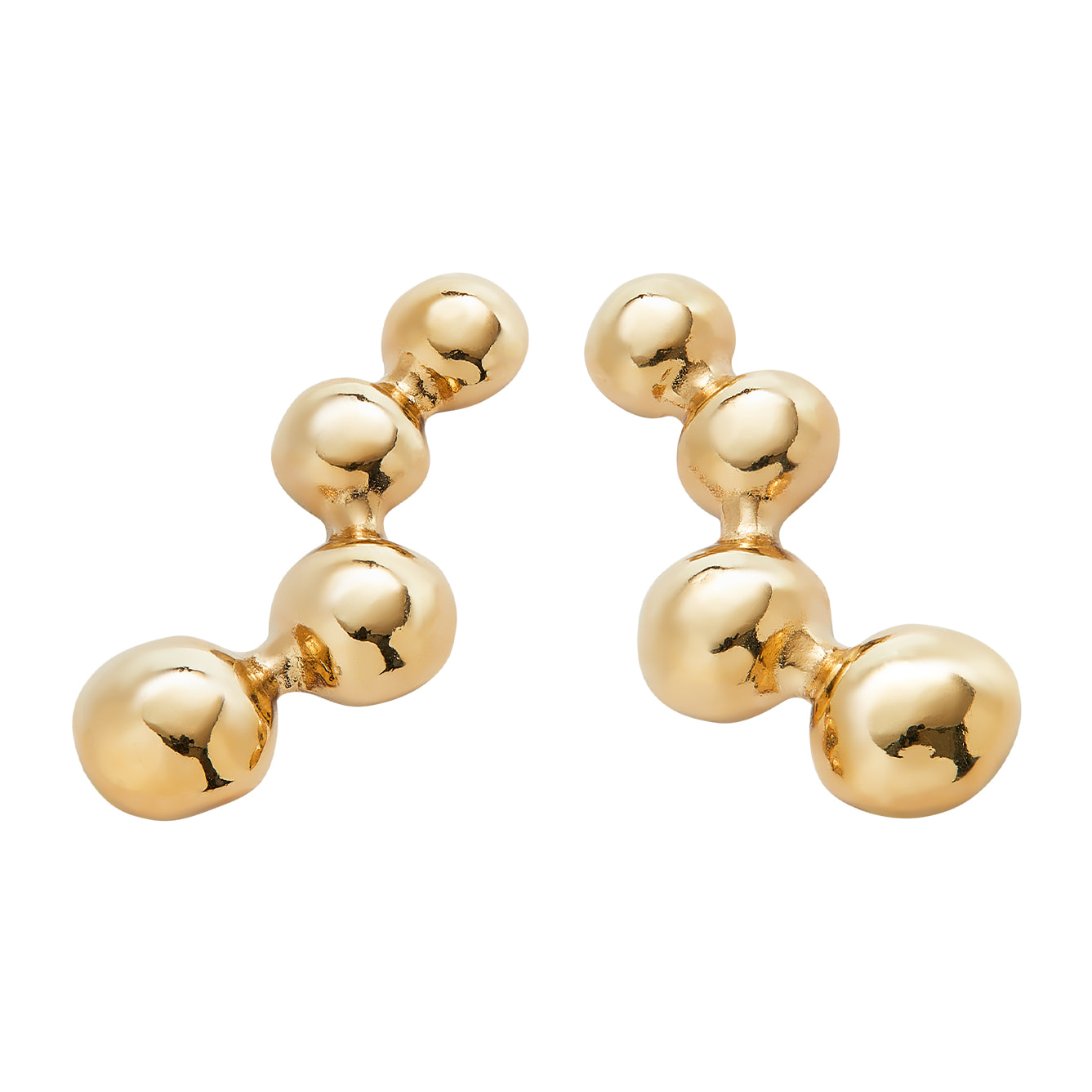 Pendiente SER INTRÉPIDA ORO U