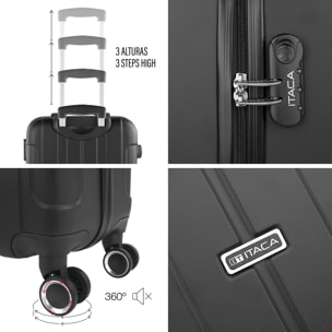Maleta Itaca Havel Set De 3 Unidades Negro