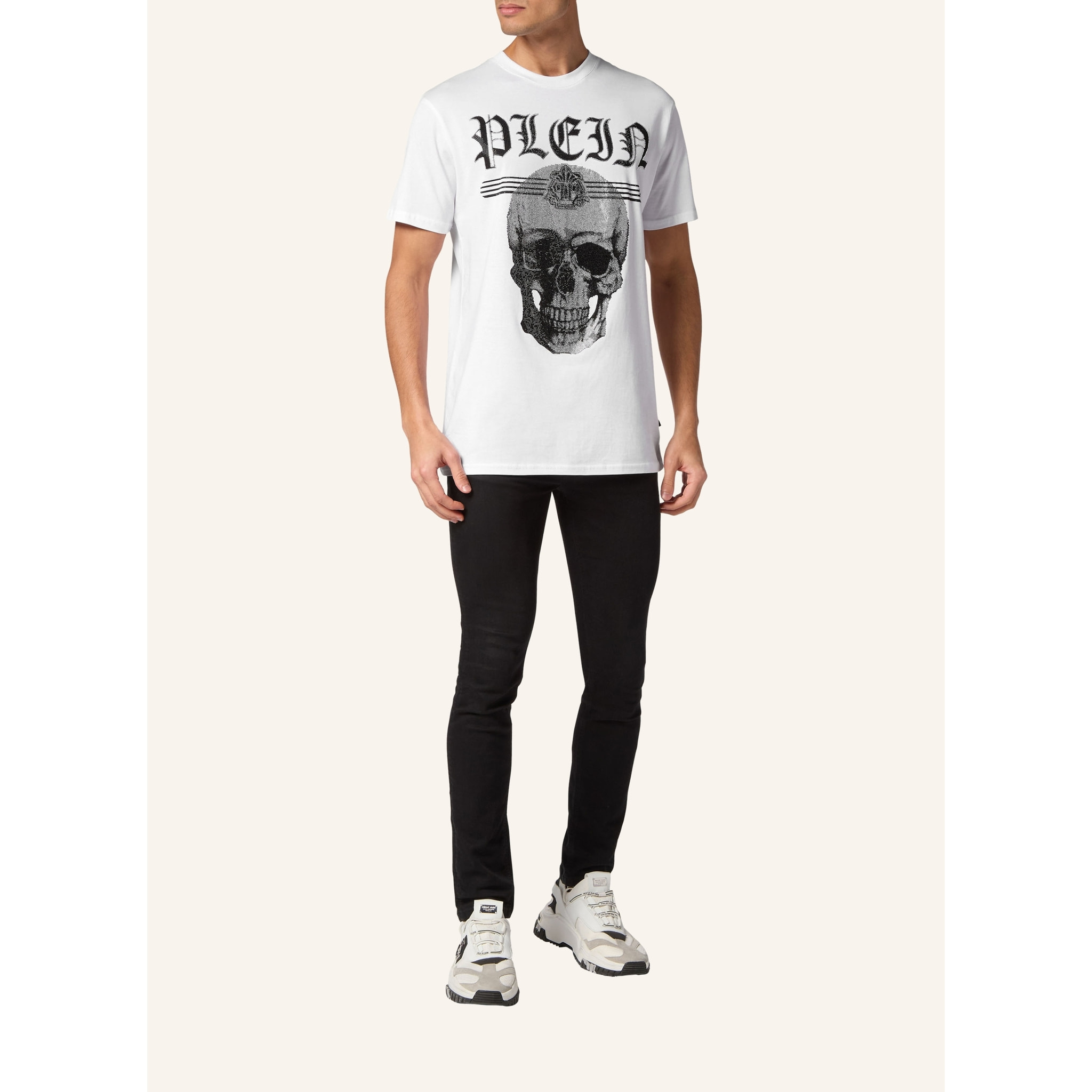 PHILIPP PLEIN T-Shirt Round Neck TATTOO