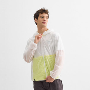 Corta vientos MUNICH streetwear de poliamida amarillo