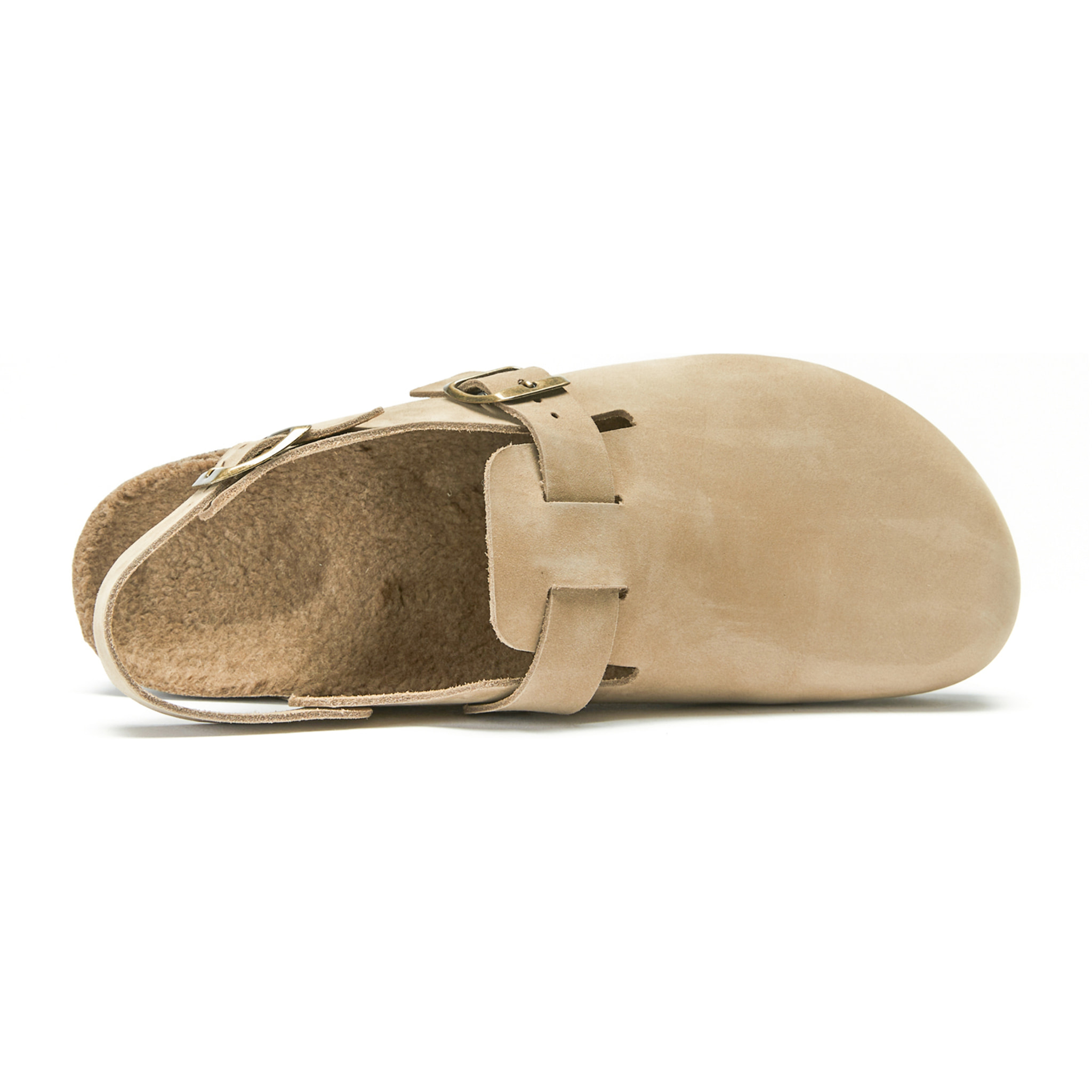 Sabot Mandèl Nubuck Taupe