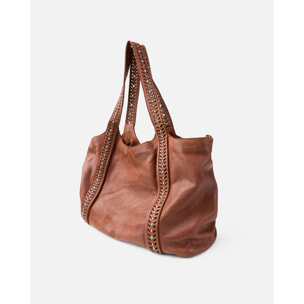 Bolso de hombro BIBA Winkler de piel