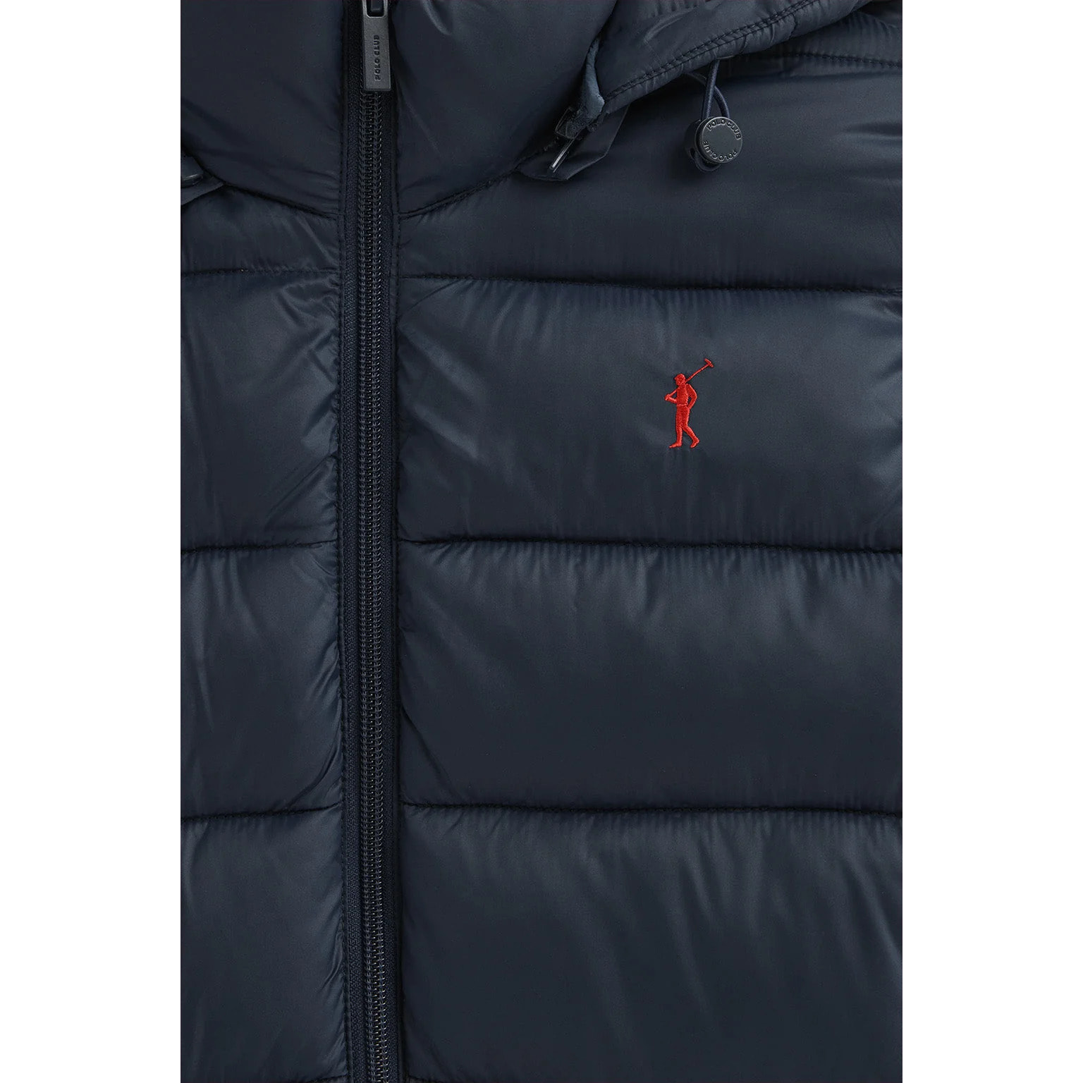 Chaqueta Salima Embroidery azul marino con logo Rigby Go