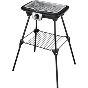 Barbecue électrique TEFAL BG931812 easygrill 2 en 1 sur pieds, 35x21 cm
