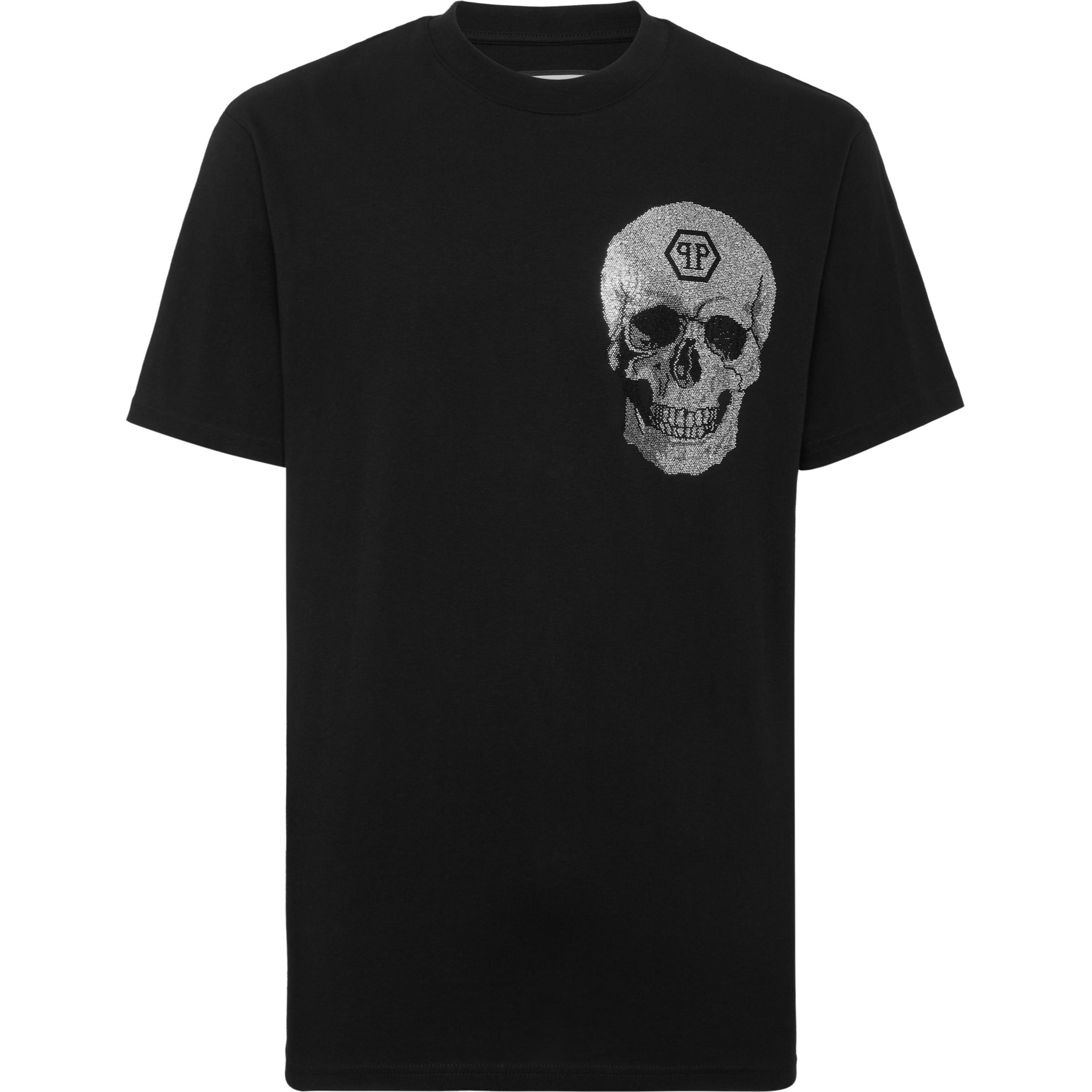 PHILIPP PLEIN T-Shirt Round Neck Ss SKULL