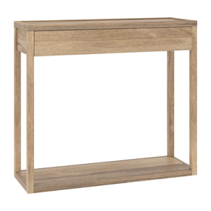 Console Gloria en bois naturel