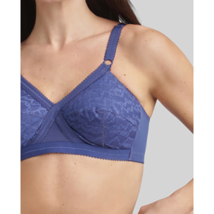 Sujetador sin aros cruzado mágico 556