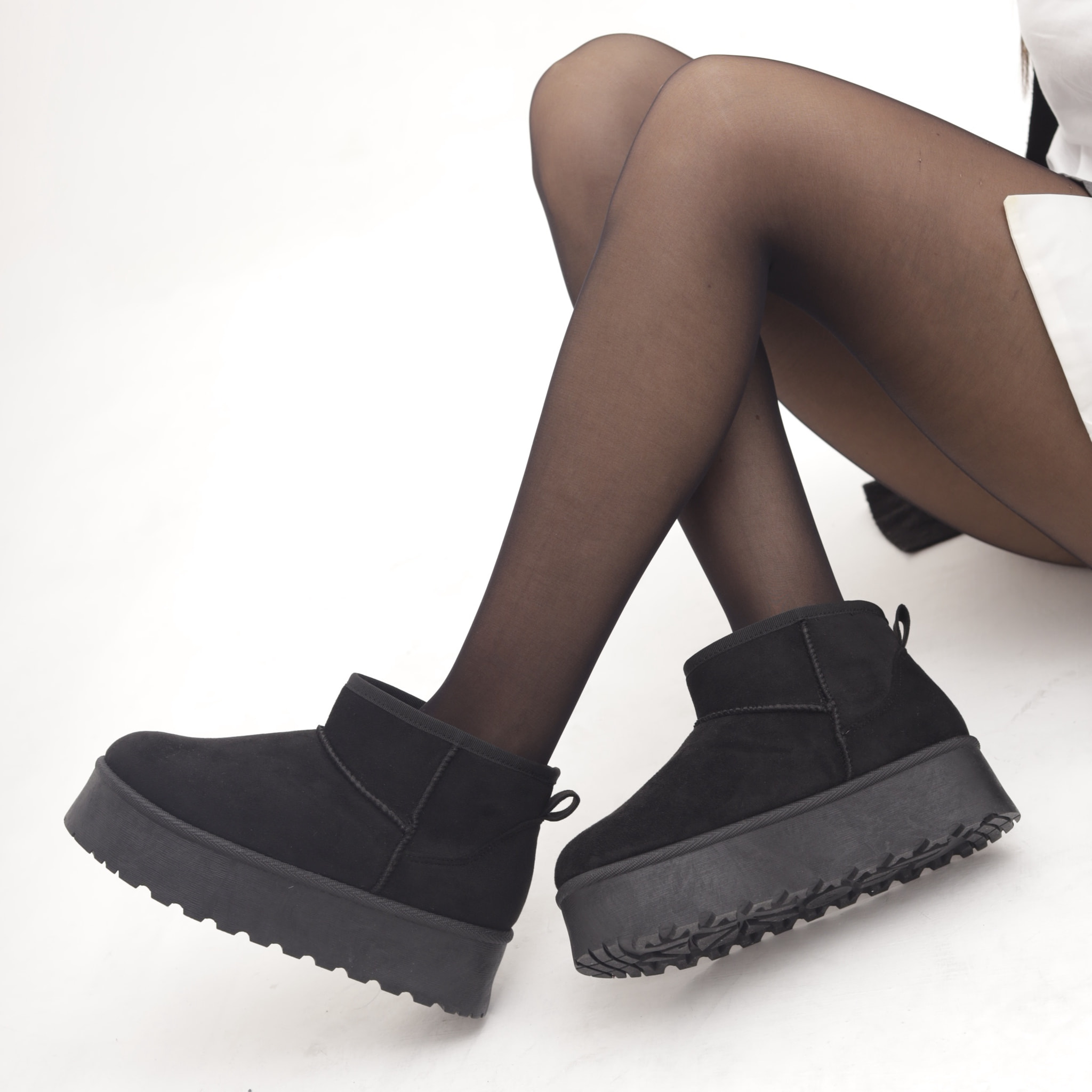 STIVALETTO MAMMUT NERO