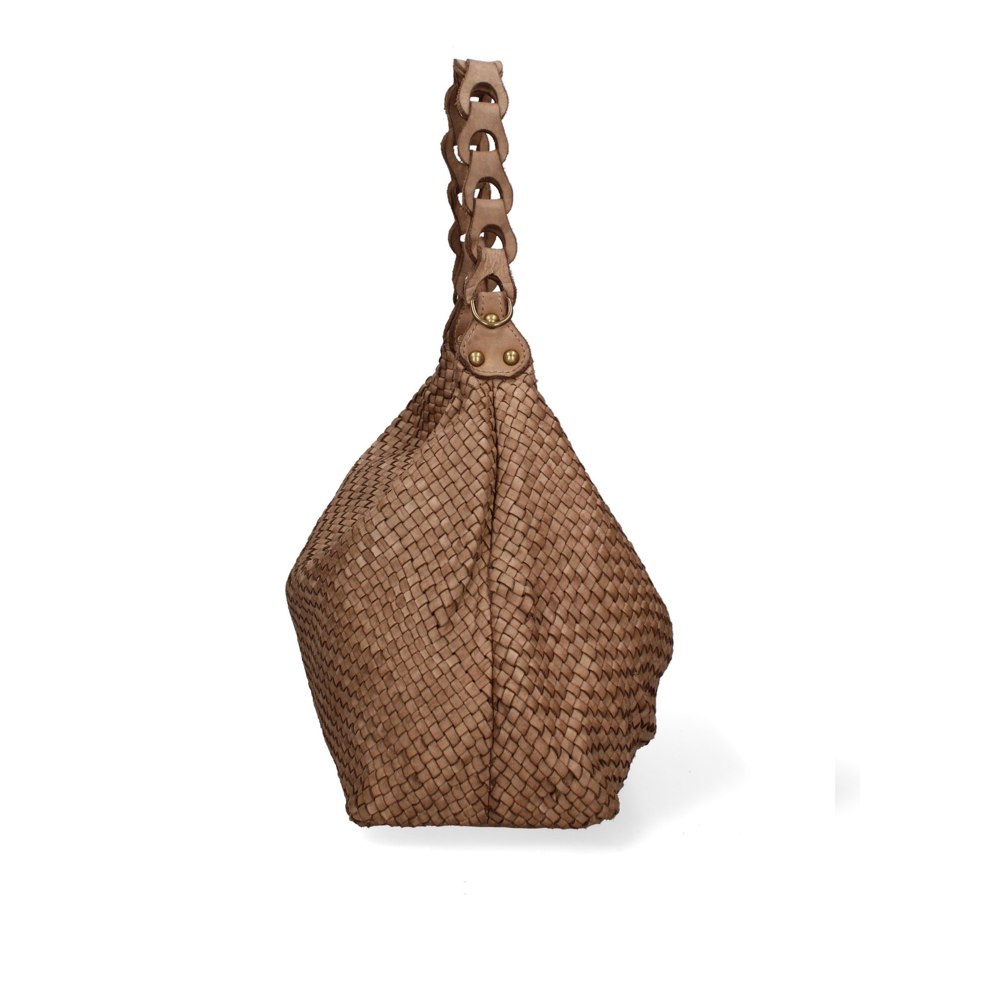 Borsa a spalla da donna - Modello Asteria - Vera pelle - 46.0 x 33.0 x 15.0 cm