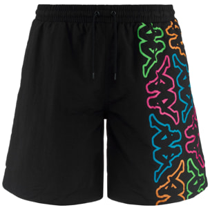 Costumi da Bagno Kappa Uomo Logo Fokiko Nero
