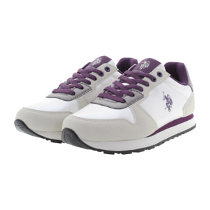 Sneakers U.S. Polo Assn. bianco avorio