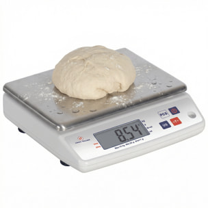 Balance électronique professionnelle - 10kg - IP53 - précision 1g - plateau amovible 22 x 16,5 cm