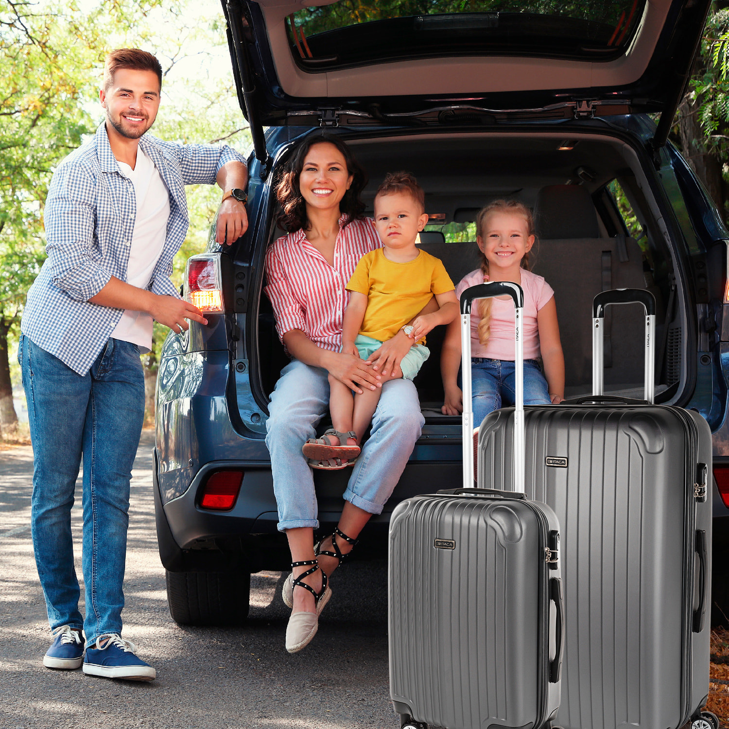 Maleta Itaca Sevron Antracita