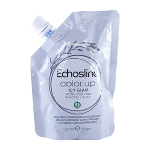 ECHOSLINE Color Up Vegan Maschera Condizionante Colorante Ghiaccio 150ml