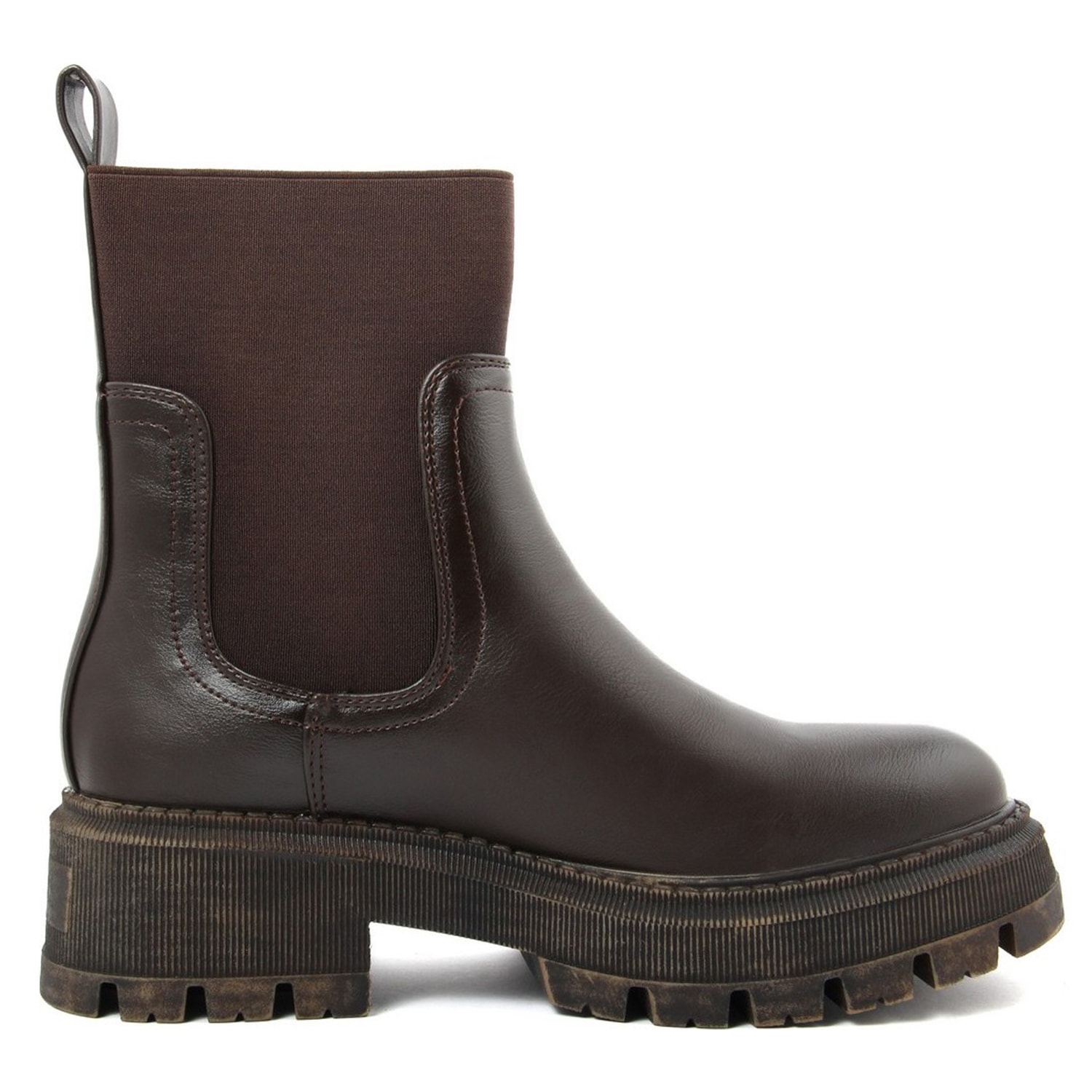 Stivaletti Donna colore Marrone-Altezza tacco:5,5cm