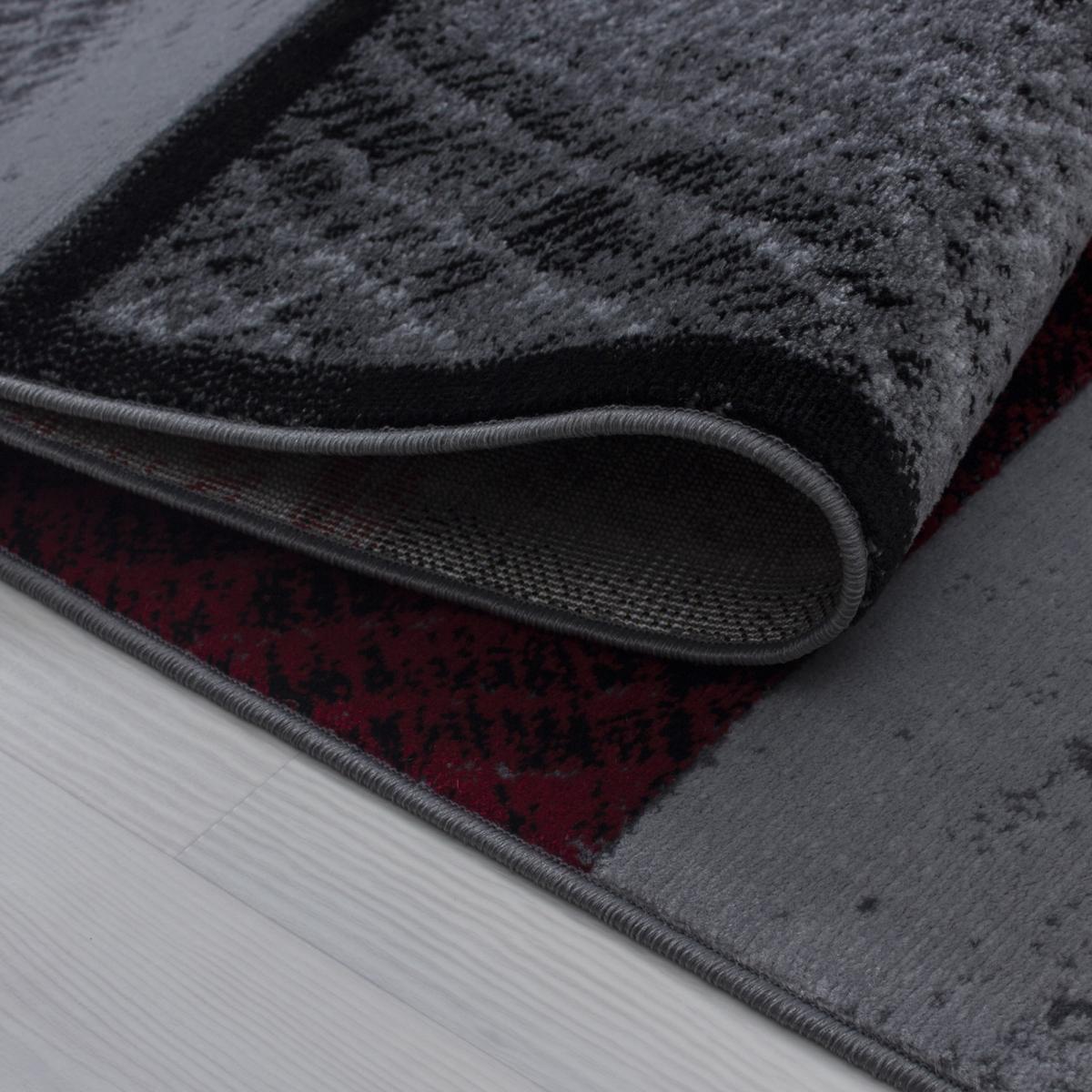 Tapis salon et chambre tissé motif géométrique HEDE