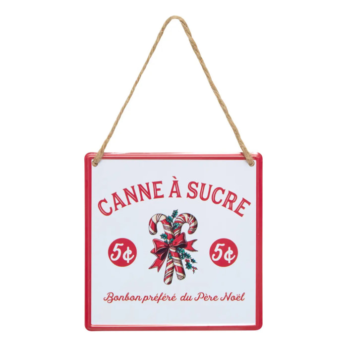 SDN METAL PANCARTE SUCRE 12CM
