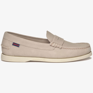 Docksides Sebago Uomo Marrone Dan Boat Flesh Out