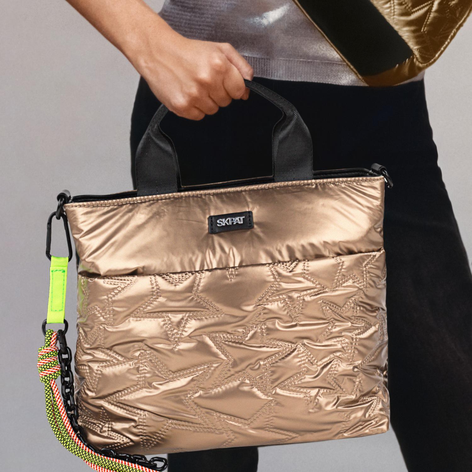 Bolso De Mano Skpat Meilen Bronce