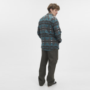 Camisa-chaqueta de franela gruesa SAUK Hydroponic